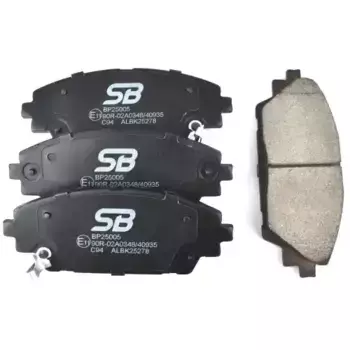 Тормозные колодки дисковые передняя ось SB NAGAMOCHI BP25005