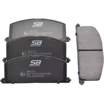 Тормозные колодки дисковые передняя ось SB NAGAMOCHI BP21077