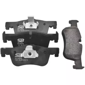 Тормозные колодки дисковые передняя ось SB NAGAMOCHI BP32005