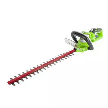 Аккумуляторный кусторез Greenworks Deluxe G24HT57 24В (без акк, без з/у)
