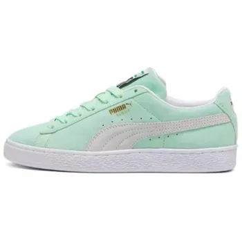 Замшевые кроссовки для скейтбординга Puma унисекс, White/Green