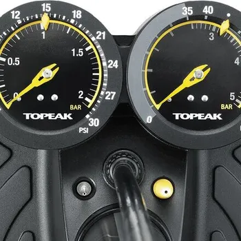 Напольный насос JoeBlow Dualie Topeak, черный
