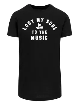 Футболка F4NT4STIC Woodstock Lost My Soul, черный