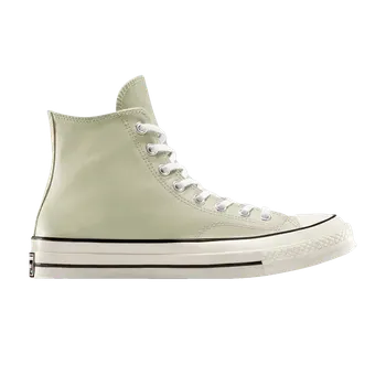 Кроссовки Converse Chuck 70 Leather High Pale Surplus, зеленый