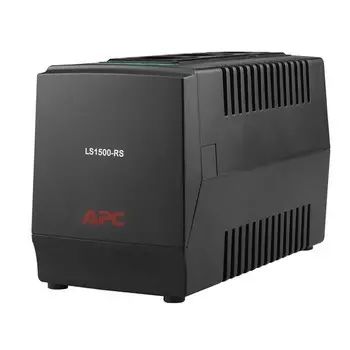 Стабилизатор напряжения APC Line-R LS1500-RS, 1500VA, 750W, EURO, черный