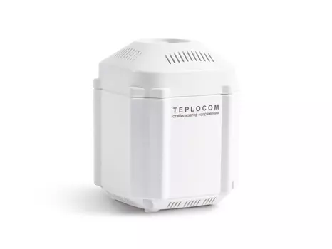 Стабилизатор напряжения Бастион TEPLOCOM ST-222/500, 222 VA, EURO, белый (554)