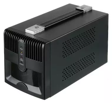 Стабилизатор напряжения Ippon AVR-2000, 2000 VA, 1.2 кВт, EURO, черный (551689)