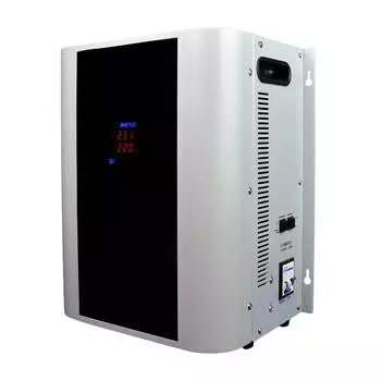 Стабилизатор напряжения Энергия Нybrid-10000, 10000 VA, 7 кВт, клеммная колодка, черный/белый (Е0101-0151)