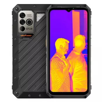 Смартфон Ulefone Armor 19T, 6.58" 2408x1080 IPS, MediaTek Helio G99, 12Gb RAM, 256Gb, 3G/4G, NFC, Wi-Fi, BT, 3xCam, 2-Sim, 9.6 А·ч, USB Type-C, Android 12, черный, ударопрочный корпус (6937748735298)