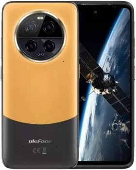 Смартфон Ulefone Armor 23 Ultra, 6.78" 2460x1080 IPS, MediaTek Dimensity 8020, 12Gb RAM, 512Gb, 3G/4G/5G, NFC, Wi-Fi, BT, 3xCam, 2-Sim, 5280 мАч, USB Type-C, Android 13, черный/оранжевый (6937748736011)