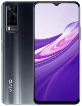 Смартфон Vivo Y31, 6.58" 2408x1080 IPS, Qualcomm Snapdragon 662, 4Gb RAM, 64Gb, 3G/4G, NFC, Wi-Fi, BT, 3xCam, 2-Sim, 5000mAh, USB Type-C, Android 11, черный (5657475)