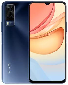 Смартфон Vivo Y53s, 6.58" 2408x1080 IPS, MediaTek Helio G80, 6Gb RAM, 128Gb, 3G/4G, Wi-Fi, BT, 3xCam, 2-Sim, 5000mAh, USB Type-C, Android 11, синий (5658921)
