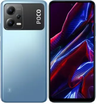 Смартфон POCO X5, 6.67" 2400x1080 AMOLED, Qualcomm Snapdragon 695, 6Gb RAM, 128Gb, 3G/4G/5G, NFC, Wi-Fi, BT, 3xCam, 2-Sim, 5000 мАч, USB Type-C, Android 12, синий (45040)