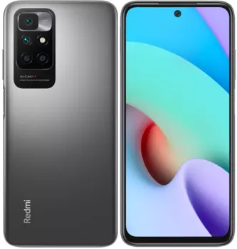 Смартфон Xiaomi Redmi 10, 6.5" 2400x1080 IPS, MediaTek Helio G88, 4Gb RAM, 64Gb, 3G/4G, NFC, Wi-Fi, BT, 4xCam, 2-Sim, 5000mAh, USB Type-C, Android 11, серый (35256)