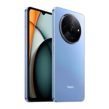 Смартфон Xiaomi Redmi A3, 6.7" 1600x720 IPS, MediaTek Helio G36, 4Gb RAM, 128Gb, 3G/4G, Wi-Fi, BT, 2xCam, 2-Sim, 5000 мАч, USB Type-C, Android 14 (Go Edition), синий (23129RN51X/54107)