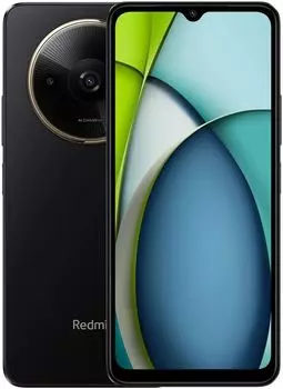 Смартфон Xiaomi Redmi A3x, 6.71" 1650x720 IPS, Unisoc Tiger T603, 3Gb RAM, 64Gb, 3G/4G, Wi-Fi, BT, 2xCam, 2-Sim, 5000 мАч, USB Type-C, Android 14 (Go Edition), черный (55949)