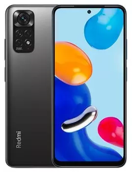 Смартфон Xiaomi Redmi Note 11, 6.43" 1080x2400 AMOLED, Qualcomm Snapdragon 680, 4Gb RAM, 128Gb, 3G/4G, NFC, Wi-Fi, BT, 4xCam, 2-Sim, 5000mAh, USB Type-C, Android 11, серый (38236)