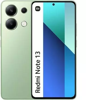 Смартфон Xiaomi Redmi Note 13, 6.67" 2400x1080 AMOLED, Qualcomm Snapdragon 685, 6Gb RAM, 128Gb, 3G/4G, NFC, Wi-Fi, BT, 3xCam, 2-Sim, 5000 мАч, USB Type-C, Android 13, зеленый (MZB0G6GRU/53403)