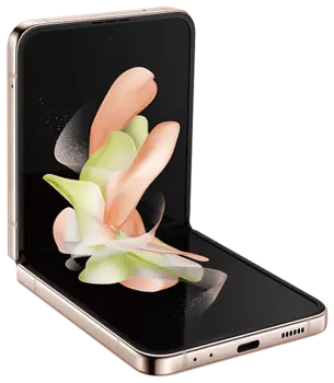 Смартфон Samsung Galaxy Z Flip 4, 6.7" 1080x2640 Dynamic AMOLED 2X, Qualcomm Snapdragon 8 Gen1, 8Gb RAM, 512Gb, 3G/4G/5G, NFC, Wi-Fi, BT, 2xCam, 2-Sim (nano SIM+eSIM), 3700mAh, USB Type-C, Android 12, золотистый (SM-F721BZDFMEA)