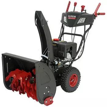 Снегоуборщик Elitech ST 0762LE (E1609.014.00), 7 л.с., бензиновый, самоходный, электростартер, фара, 82 кг (203759)