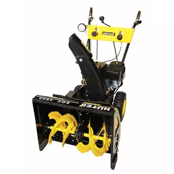 Снегоуборщик Huter SGC 4800(B), 4.8 кВт, 6.5 л.с., бензиновый, самоходный, электростартер, фара, 76 кг (70/7/2)