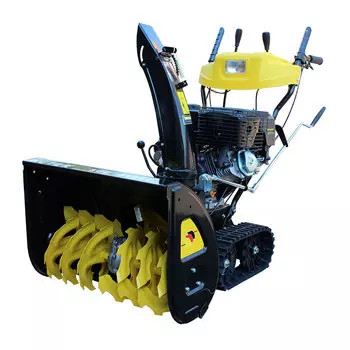 Снегоуборщик Huter SGC 8100C, 8.1 кВт, 11 л.с., бензиновый, самоходный, электростартер, фара, 115 кг (70/7/4)