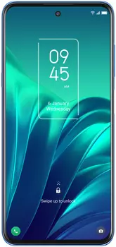 Смартфон TCL 20L, 6.67" 1080x2400 IPS, Qualcomm Snapdragon 662, 4Gb RAM, 128Gb, 3G/4G, NFC, Wi-Fi, BT, 4xCam, 2-Sim, 5000 мА⋅ч, USB Type-C, Android 11, синий