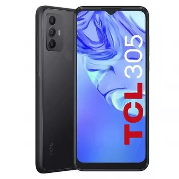 Смартфон TCL 305, 6.52" 720x1600 IPS, MediaTek Helio A22, 2Gb RAM, 32Gb, 3G/4G, Wi-Fi, BT, 3xCam, 2-Sim, 5000 мА⋅ч, USB Type-C, Android 11, серый