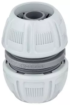 Соединитель GARDENA, 1/2" (13 мм) - 5/8" (15 мм), пластик, муфта соединительная (18232-29.000.00)