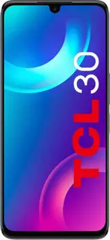 Смартфон TCL 30, 6.7" 1080x2400 IPS, MediaTek Helio G37, 4Gb RAM, 64Gb, 3G/4G, NFC, Wi-Fi, BT, 3xCam, 2-Sim, 5000 мА⋅ч, USB Type-C, Android 12, синий