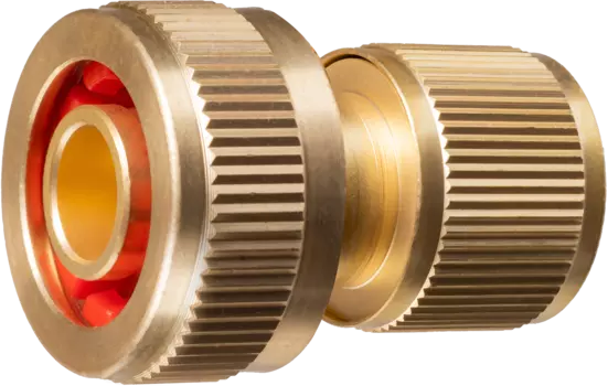 Соединитель GRINDA PROLine, 3/4" (19 мм), ла­тунь/EPDM, быстросъемный с автостопом (8-426130/8-426130_z02)