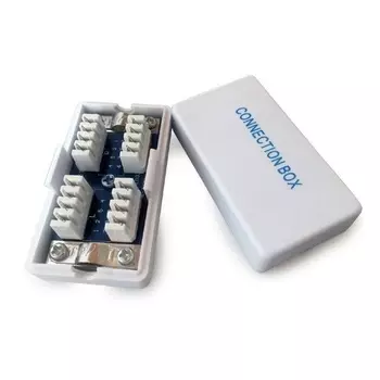 Соединитель категория 5e, экранированный, белый Cablexpert (NCA-LSAS5E-01)