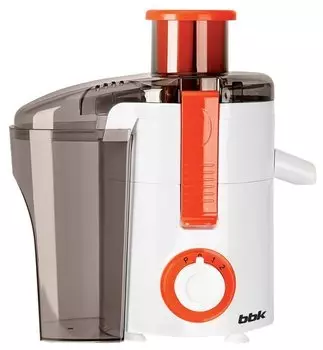 Соковыжималка центробежная BBK JC060-H11 550 Вт, белый/оранжевый (JC060-H11 WHITE/ORANGE)