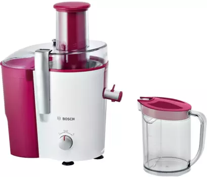Соковыжималка центробежная Bosch MES25C0 700 Вт, вишневый (MES25C0)