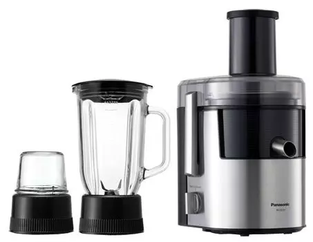 Соковыжималка центробежная Panasonic MJ-DJ31 800Вт, серебристый (MJ-DJ31STQ)
