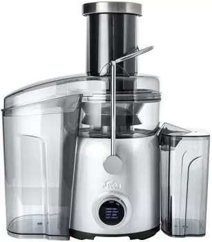 Соковыжималка комбинированная SOLIS Juice Fountain Compact (Typ 8451) 1.2 кВт, серый (8451)