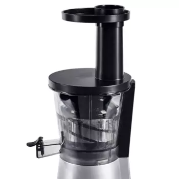 Соковыжималка вертикальная шнековая RED SOLUTION RJ-914S 400 Вт, серебристый/черный (RJ-914S)