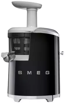 Соковыжималка вертикальная шнековая соковыжималка SMEG SJF01 150Вт, черный (SJF01BLEU)
