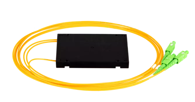 Сплиттер планарный NIKOMAX NMF-SPP1X2A1-SCA-B, портов: 2, одномодовый 9/125мкм, стандарта G657.A1, SC/APC, стандартный корпус, с равным коэффициентом деления, 2 мм, пластик, черный (NMF-SPP1X2A1-SCA-B)