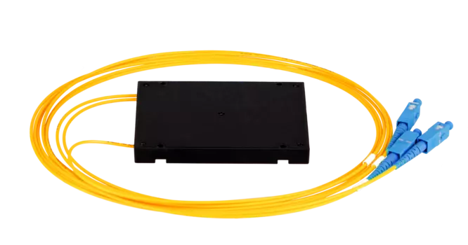 Сплиттер планарный NIKOMAX NMF-SPP1X2A1-SCU-B, портов: 2, одномодовый 9/125мкм, стандарта G657.A1, SC/UPC, стандартный корпус, с равным коэффициентом деления, 2 мм, пластик, черный (NMF-SPP1X2A1-SCU-B)