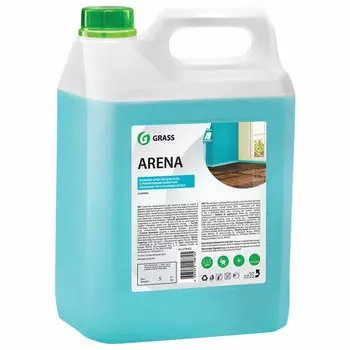 Средство для мытья пола GRASS ARENA с полирующим эффектом, жидкость, 5л, 5.23кг (218005)