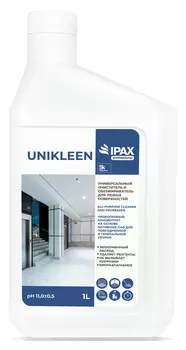 Средство для мытья пола Ipax Unikleen, жидкость, 1л (UK-1-2655)