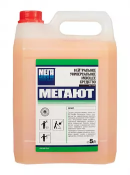 Средство для мытья пола МЕГА Мегают, жидкость, 5л (H510)