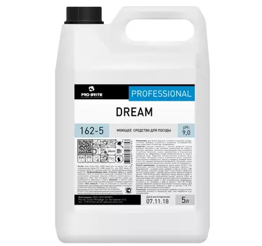 Средство для мытья посуды PRO-BRITE DREAM, 5л, ассорти (162-5)