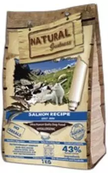 Natural Greatness Salmon Recipe Sensitive Adult Mini / Сухой Гипоаллергенный корм Нэчерал Грейтнес для собак Мелких пород