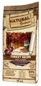 Natural Greatness Turkey Recipe / Сухой Гипоаллергенный корм Нэчерал Грейтнес для собак Индейка
