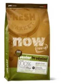 NOW Fresh Senior Small Breed Grain free Recipe / Сухой Беззерновой корм Нау Фреш для Пожилых собак Мелких пород Индейка лосось утка