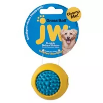 JW Grass Ball / Игрушка для собак Мячик с Ёжиком каучук