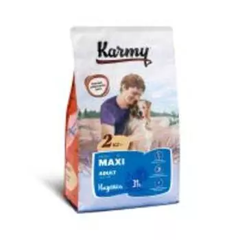 Karmy Maxi Adult / Сухой корм Карми для взрослых собак Крупных пород Индейка