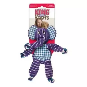Kong Floppy Knots / Игрушка Конг для собак Слон